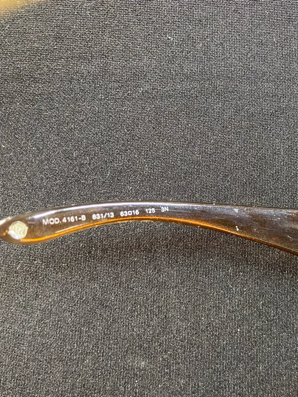 Versace Brown Amber Oversized Sunglasses